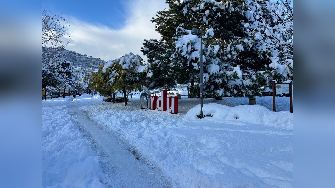 Ordu'da Eğitime 1 Gün Ara Verildi