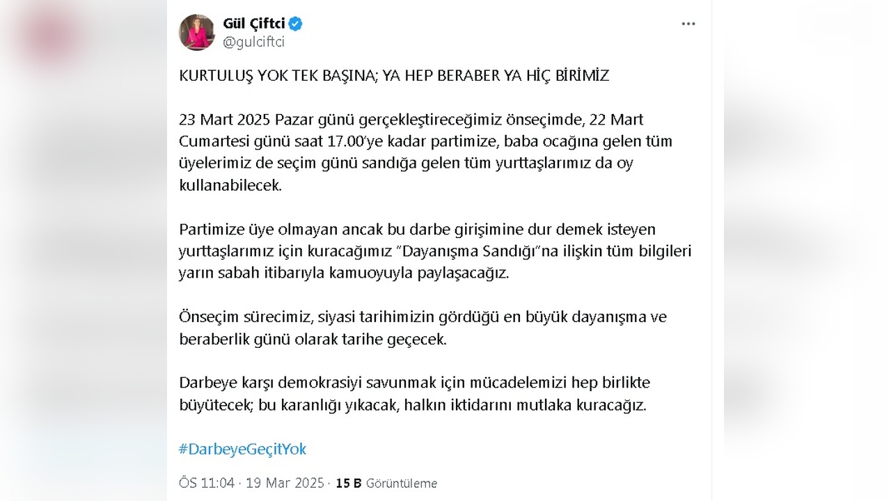 CHP'de Ön Seçim Uygulamasında Üye Olmayanlar da Oy Kullanabilecek