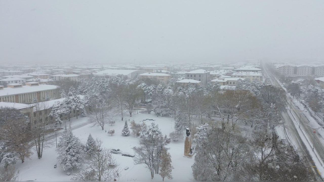 Erzincan'da Kar Tatili Süresi Uzatıldı