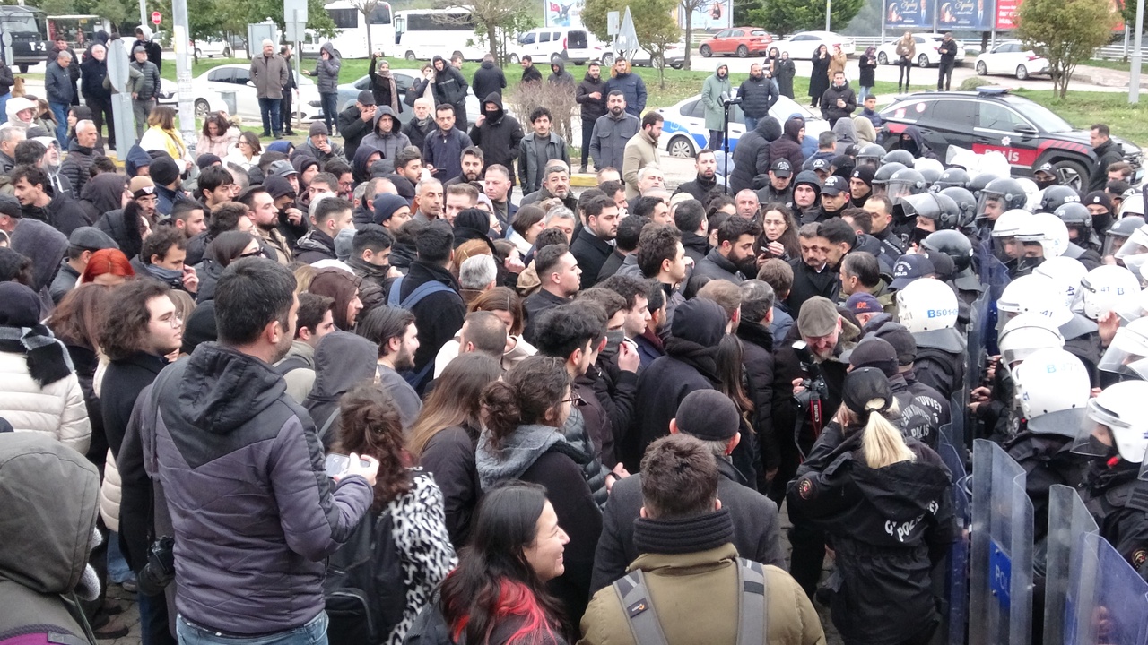 Kocaeli Üniversitesi'nde Protesto: 6 Gözaltı