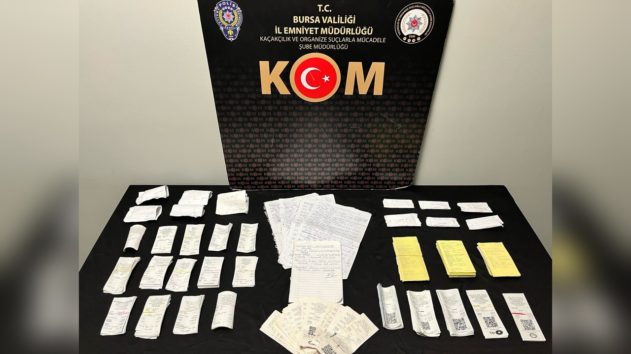 Bursa'da Sahte Akaryakıt Fişi Operasyonu: 9 Kişi Tutuklandı