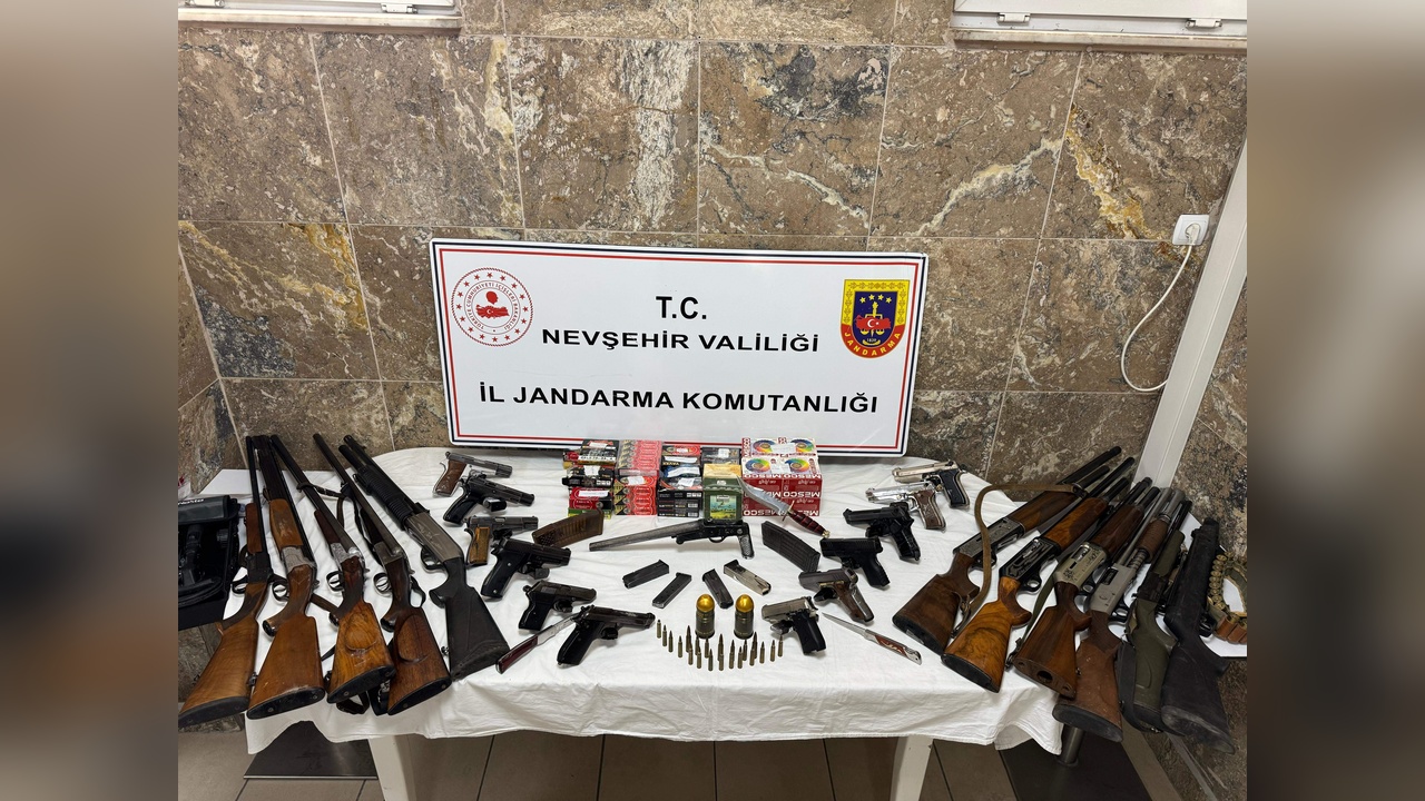 Nevşehir'de Yasa Dışı Silah Ticareti Operasyonu Gerçekleştirildi