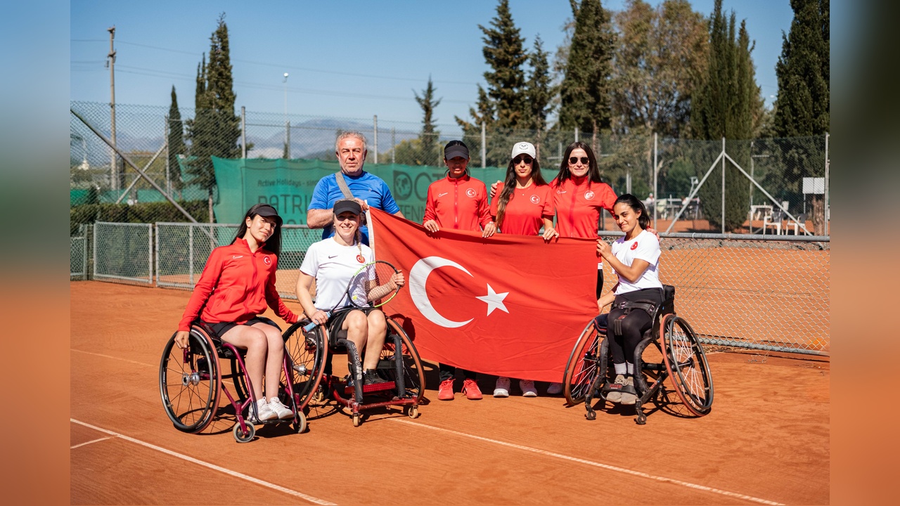 Tekerlekli Sandalye A Milli Kadın Tenis Takımı Avrupa Finaline Yükseldi