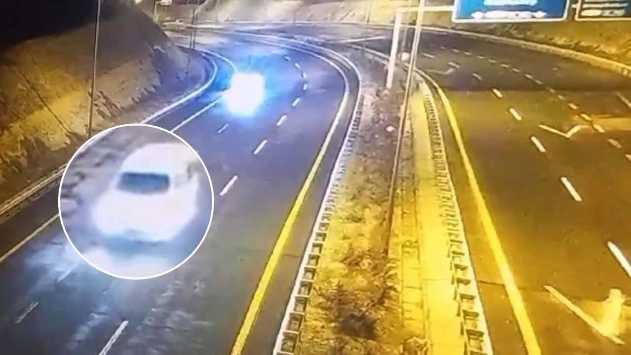 Akaryakıt Tankerine Yapılan Saldırı Güvenlik Kamerasında Görüntülendi