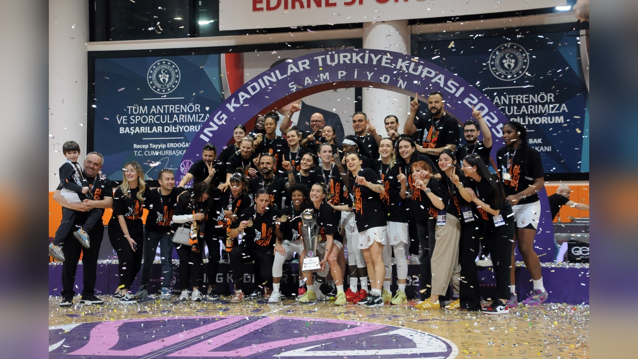 ÇBK Mersin, Kadınlar Basketbol Türkiye Kupası'nı Kazandı