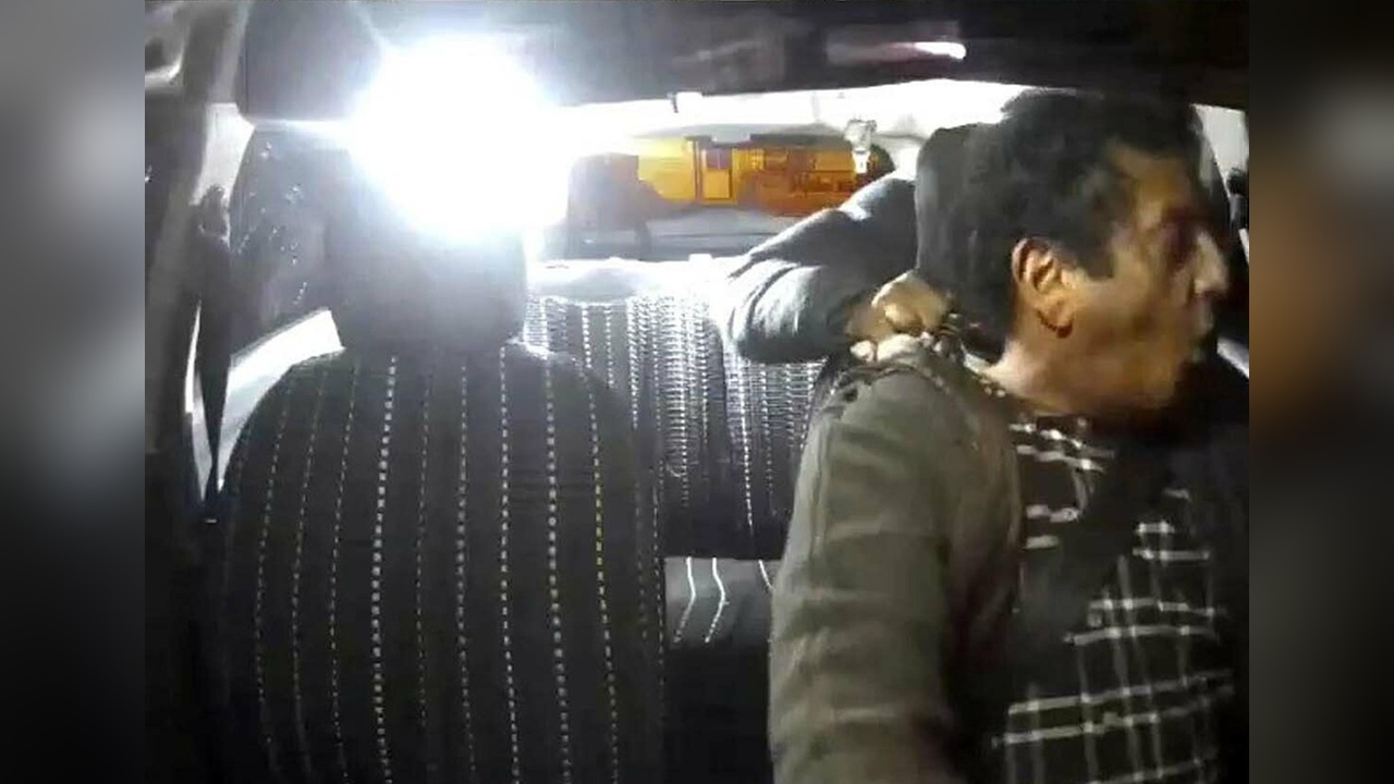 Takside Gaspa Anlık Kameralar Yansıdı
