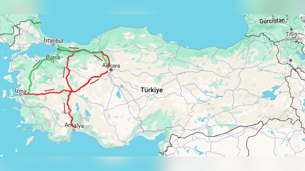 Bayramda Kamyon ve Tankerlere Trafik Yasağı Getirildi