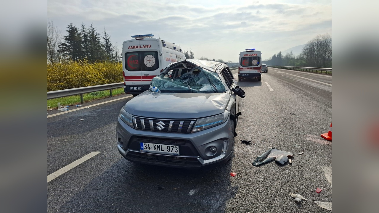 Düzce'de Trafik Kazası: 6 Kişi Yaralandı