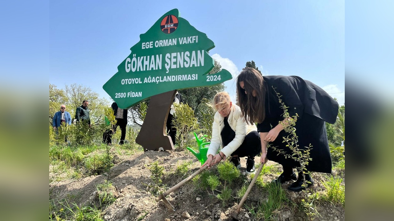 Gökhan Şensan, 2.500 Fidanla Yeni Bir Yaşam Kuruyor