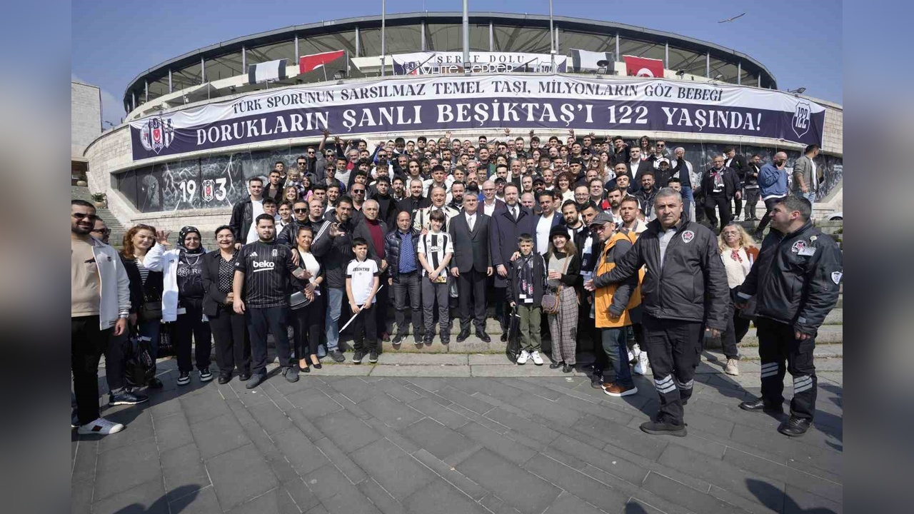 Beşiktaş'ta Geleneksel Bayramlaşma Töreni Gerçekleştirildi