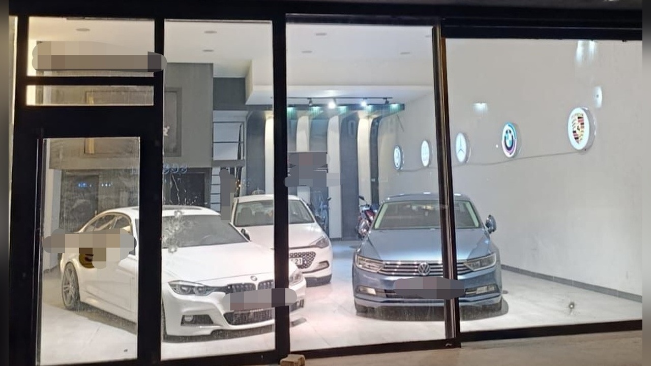 Tüfekli Saldırı Oto Galeriyi Hedef Aldı