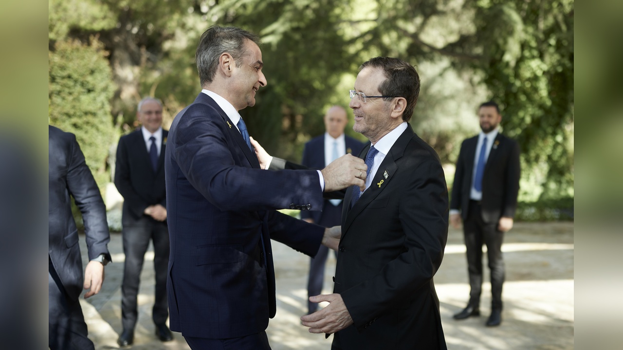 Miçotakis, İsrail Liderleriyle Görüşme Gerçekleştirdi