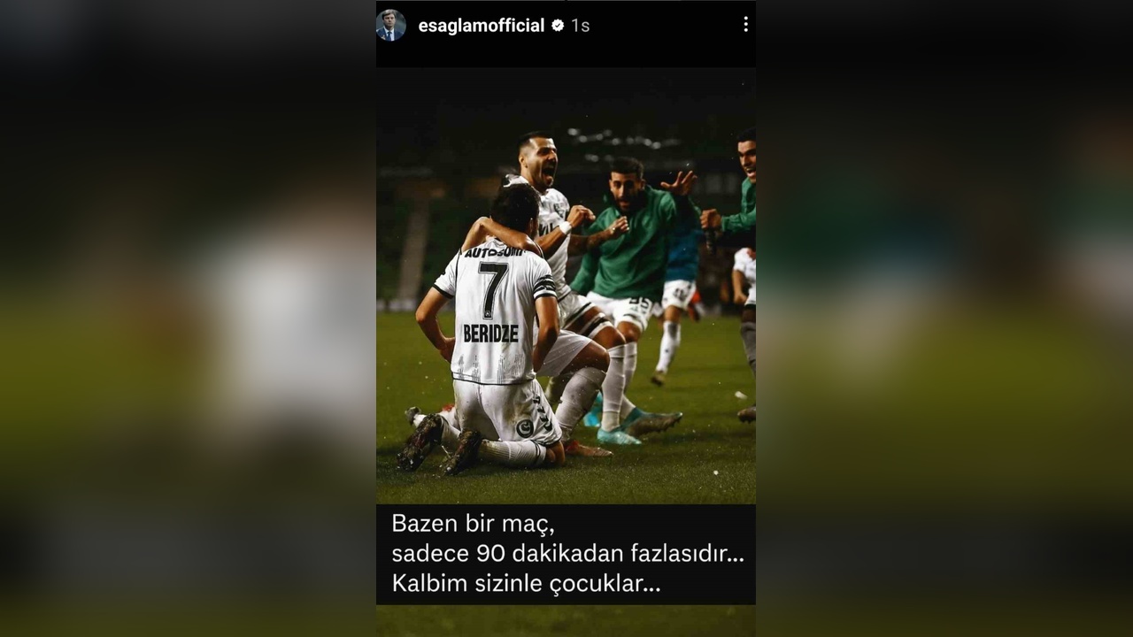 Ertuğrul Sağlam, Kocaelispor'a Destek Mesajı Yolladı