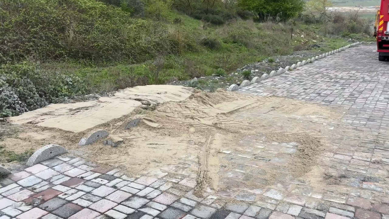 Başakşehir'de Kimyasal Madde Alarmı