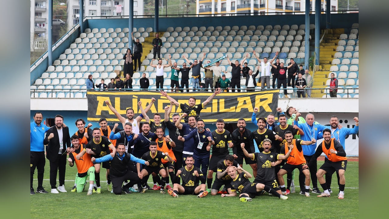 Aliağa FK, Şampiyonluk İçin Mücadele Ediyor