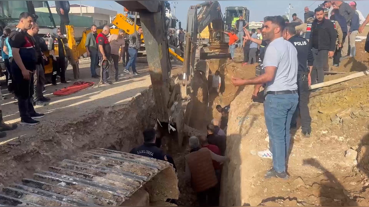 Şanlıurfa'da Kanalizasyon Çalışmasında Göçük: Üç İşçi Toprak Altında Kaldı