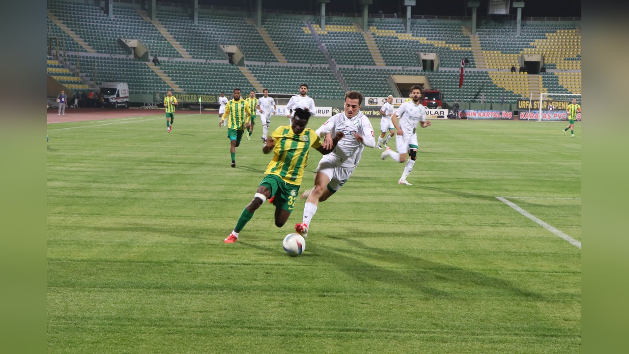 Şanlıurfaspor, Boluspor'u 3-2 Mağlup Etti