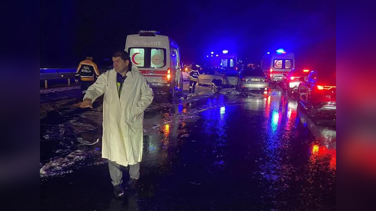 Aksaray'da Zincirleme Kaza: 10 Yaralı