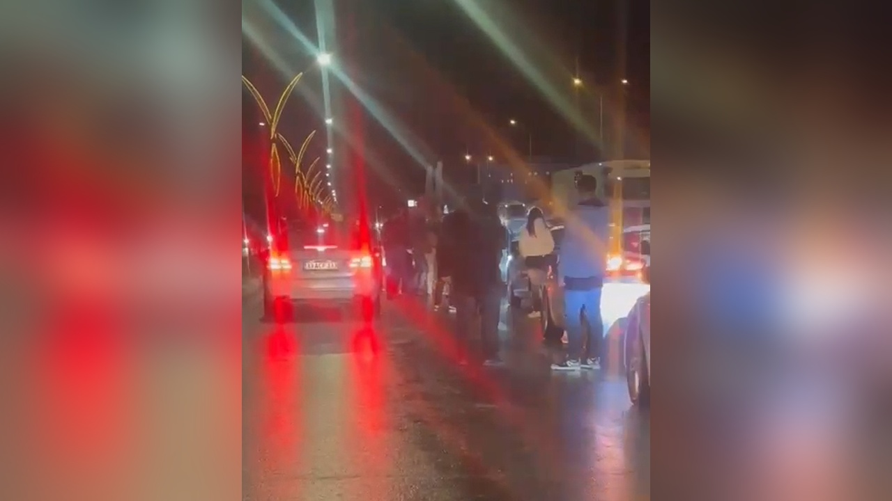 Asker Uğurlama Töreninde Trafik Kesildi