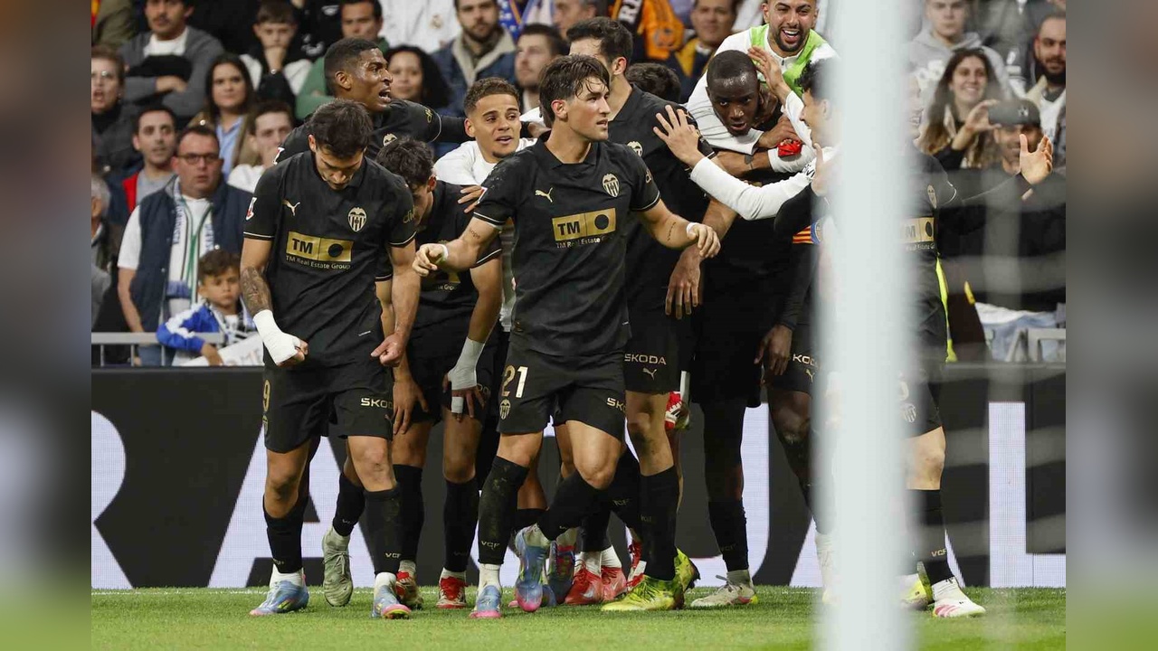Real Madrid, Valencia ile Zorlu Bir Maçta Karşılaştı