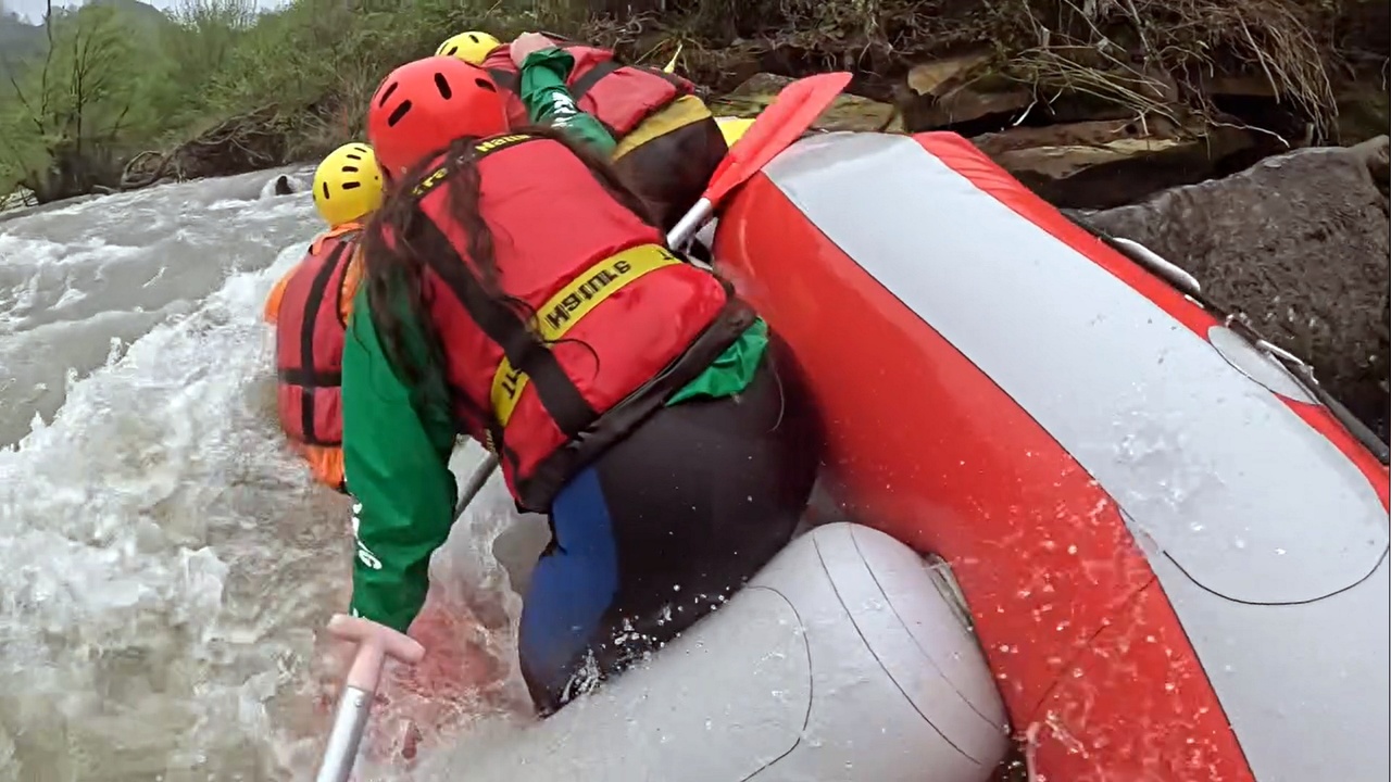 Düzce'de Rafting Sezonu Başladı, Adrenalin Tutkunları Büyüledi