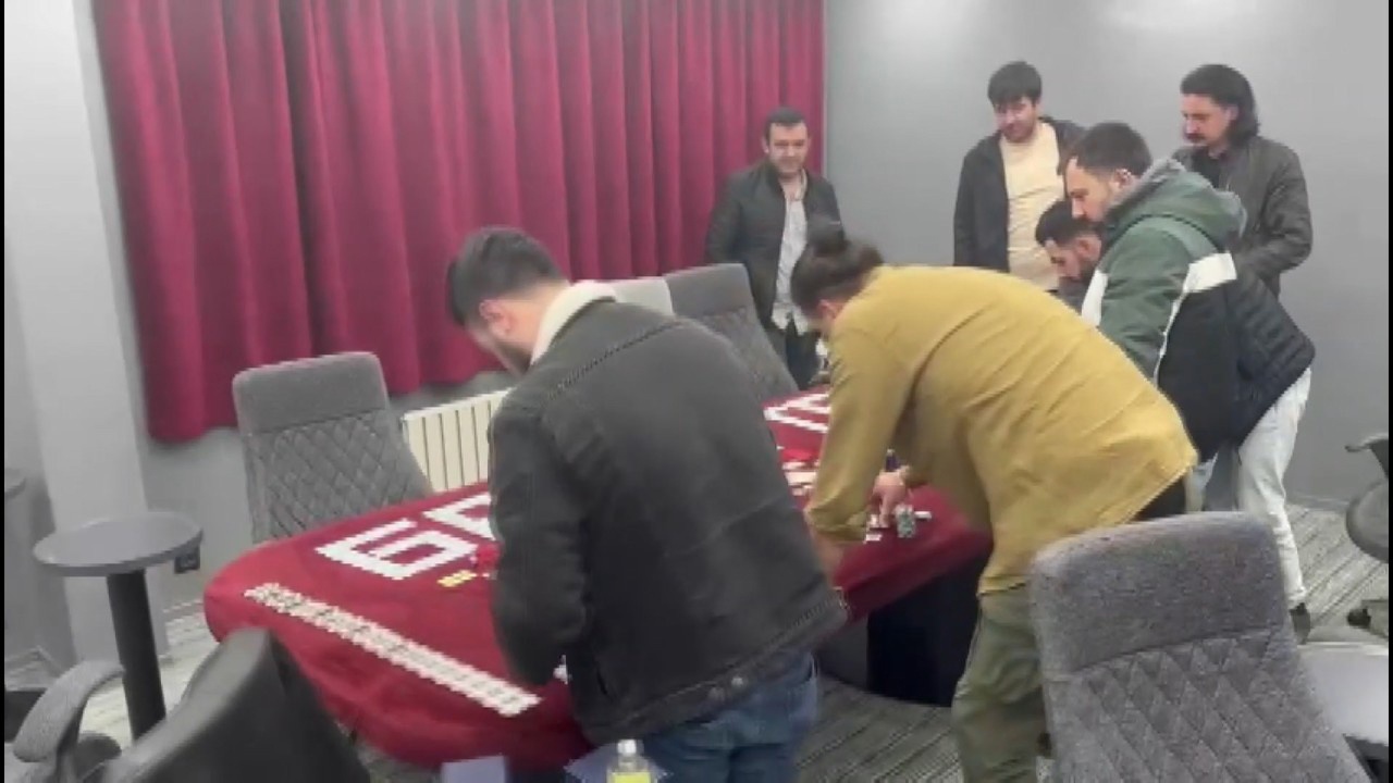 Beykoz'daki Villada Kumarhane Baskını: 38 Gözaltı