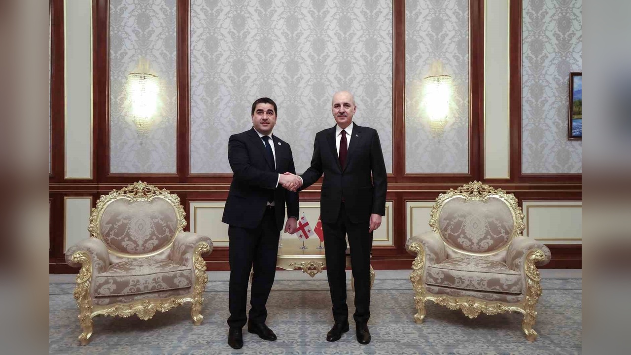 Kurtulmuş ve Papuashvili'den İşbirliği Vurgusu