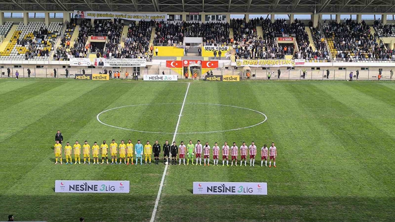 Muş Spor Kulübü, Tokat Belediye Plevnespor'u 4-2 Mağlup Etti