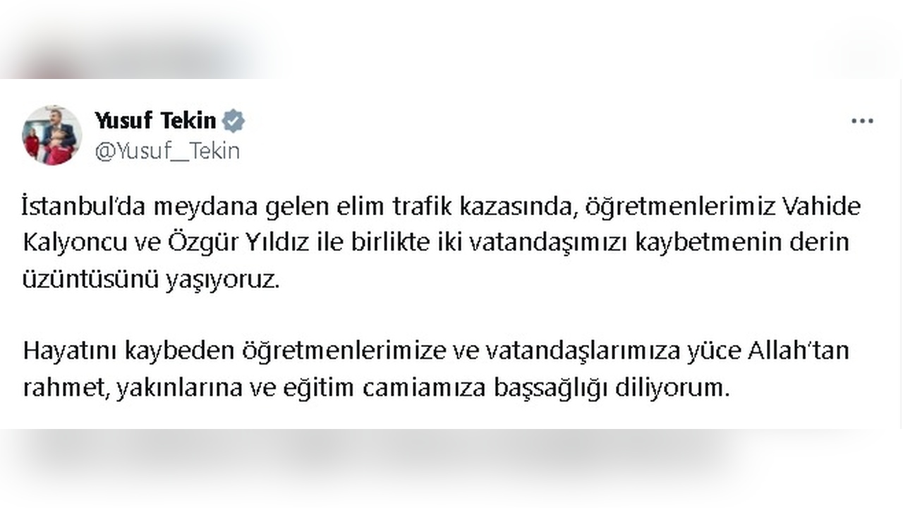 Düzce'de Trafik Kazasında Hayatını Kaybeden Üç Öğretmen Defnedildi