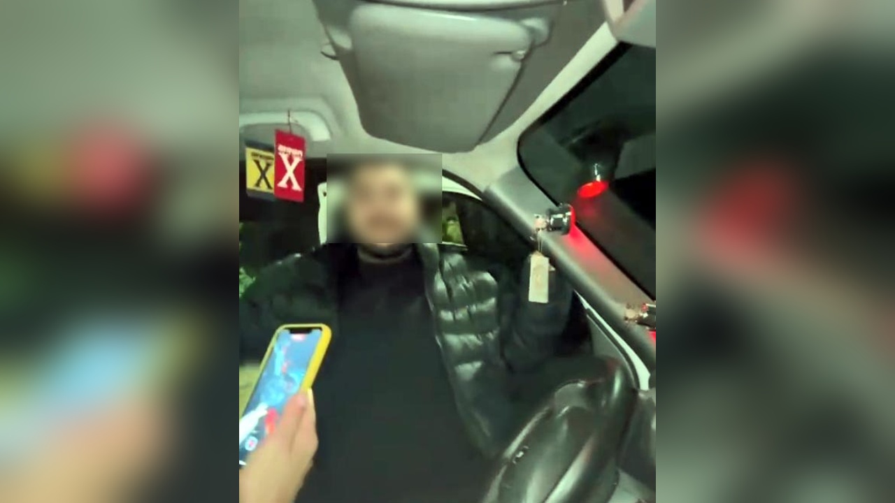 Dans Eden Sürücü Yolda Düşerek Kazaya Neden Oldu