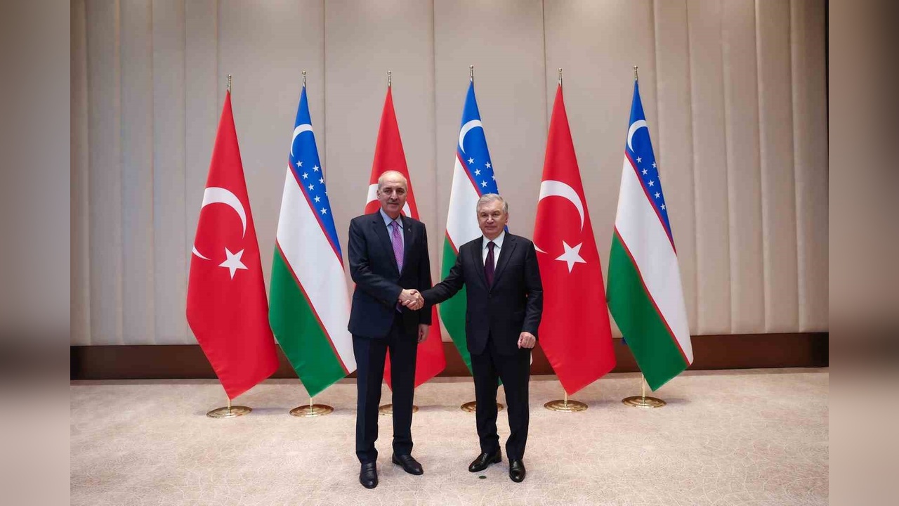 Mirziyoyev ve Kurtulmuş'tan Önemli Görüşme