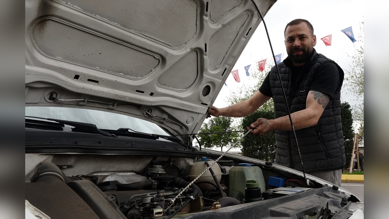 Arızalı Araç İle İlginç Taşıma Yöntemi