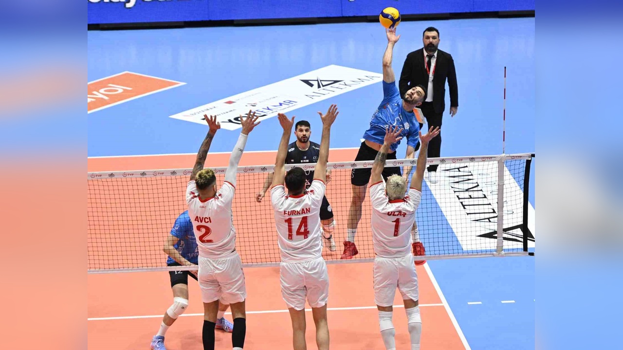 Altekma, Efeler Ligi'nde Spor Toto'yu Mağlup Etti