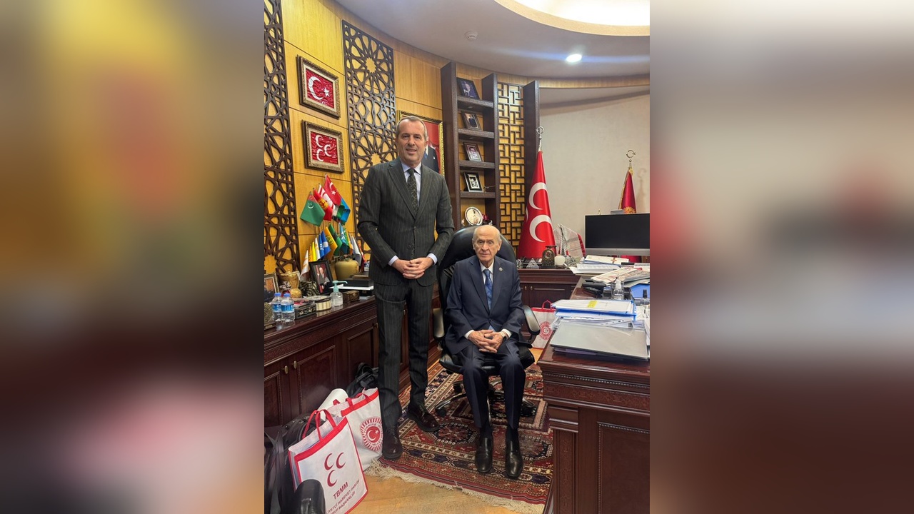 Saffet Sancaklı, Devlet Bahçeli ile Bir Araya Geldi