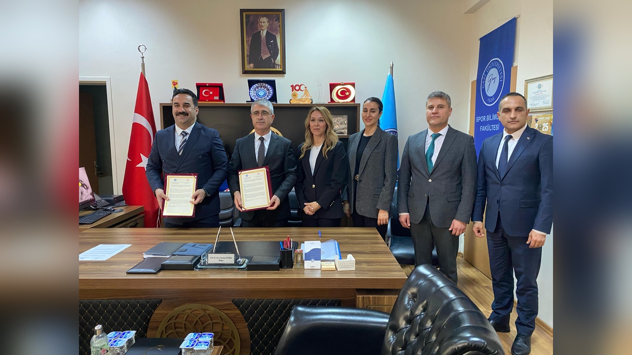 Gazi Üniversitesi ile Ankara Gençlik ve Spor İl Müdürlüğü Arasında İş Birliği Protokolü İmzalandı
