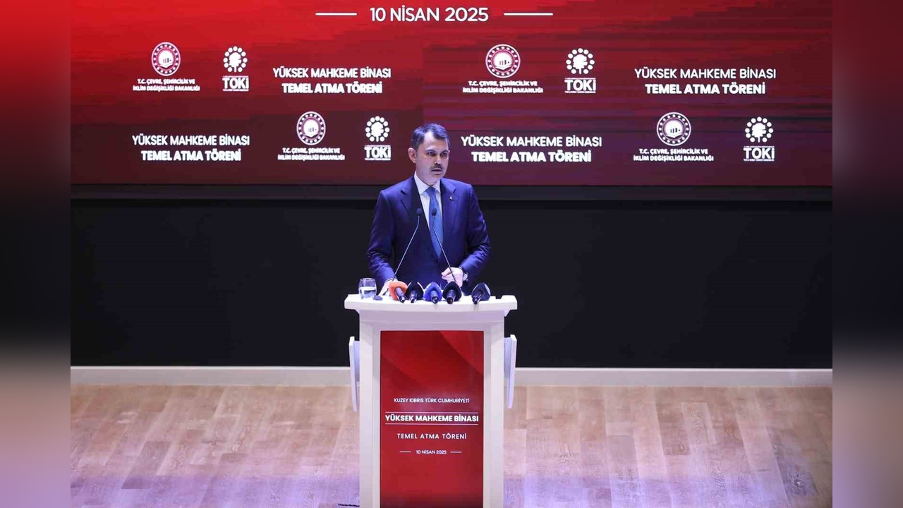 Bakan Kurum'dan Kıbrıs Türk Halkı İçin Master Plan Açıklaması