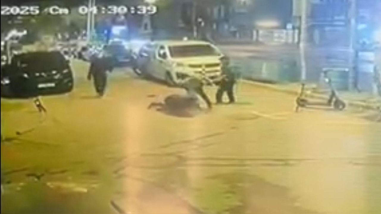 Karaköy'de Fırın Çalışanına Saldırı Anları Kamerada