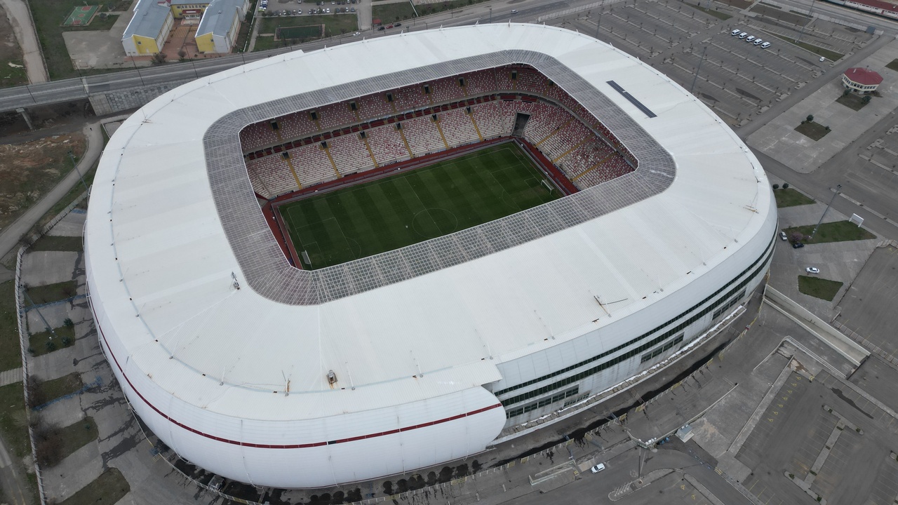 Sivasspor ve Fenerbahçe Maçı İçin Sivas 4 Eylül Stadı Hazırlıklarını Tamamladı