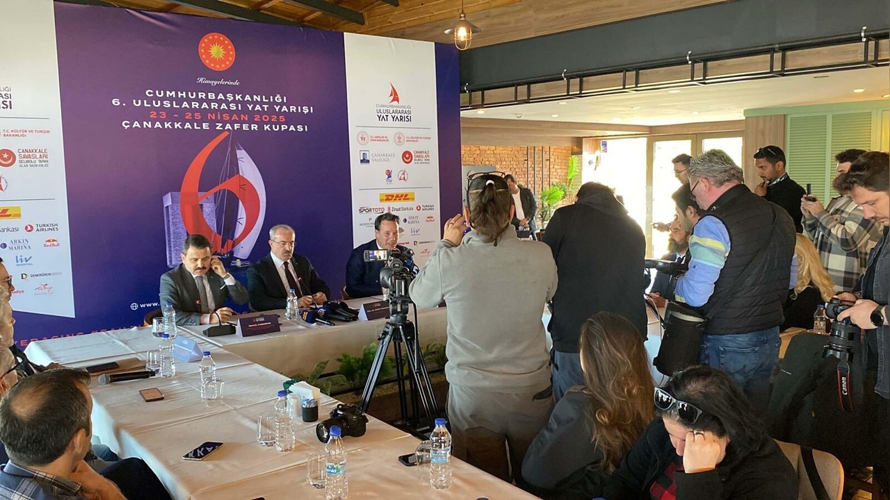 Uluslararası Yat Yarışları'nın Çanakkale Etabı Tanıtıldı