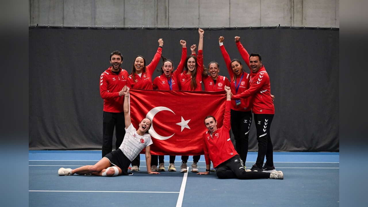 A Milli Kadın Tenis Takımı Litvanya'da Tarih Yazdı