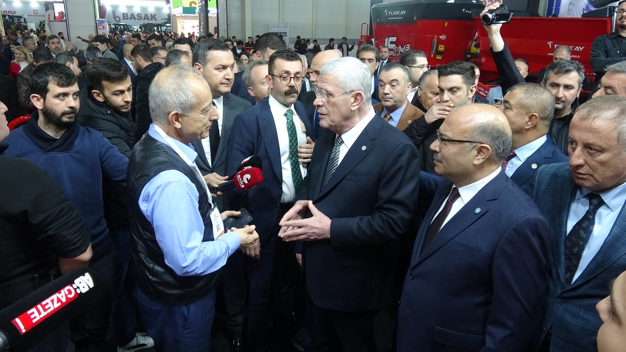 Dervişoğlu, Konya Tarım Fuarı'nda Tarım Sektörünü İnceledi