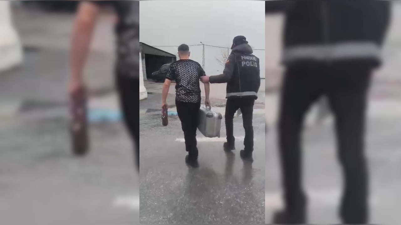 Uyuşturucu ile yakalanan şüpheli, mahkemece tutuklandı