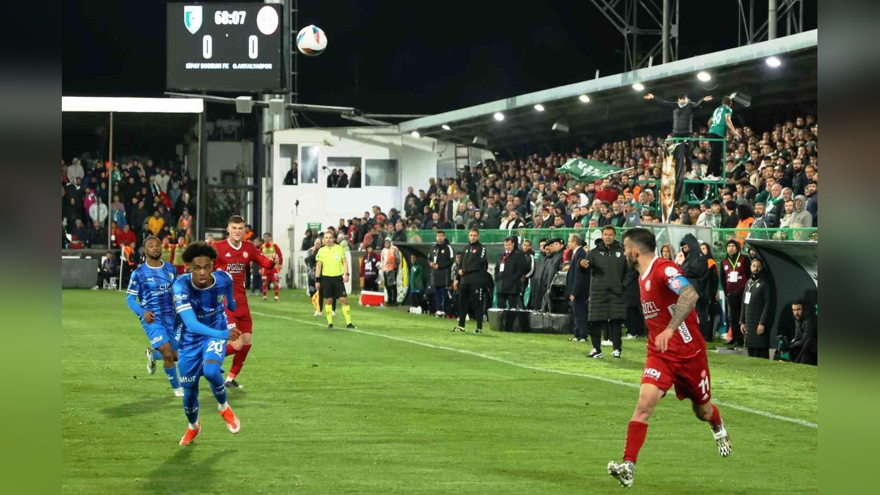 Bodrum FK, Antalyaspor ile Karşılaştı