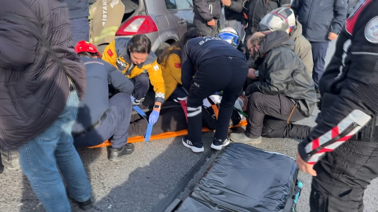 Avcılar'da Motosiklet Kazası: Genç Yaralı
