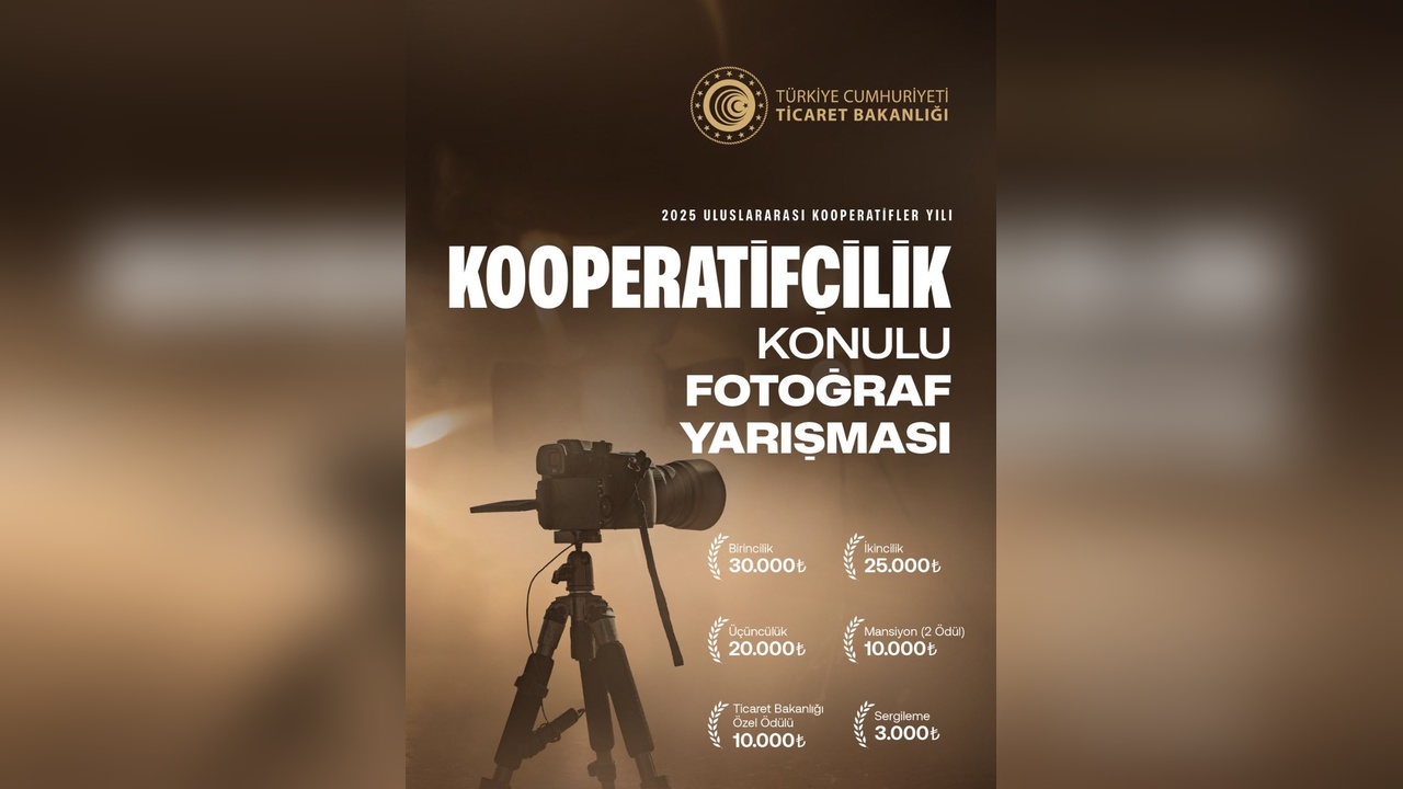 Ticaret Bakanlığı'ndan Kooperatifçilik Temalı Fotoğraf Yarışması Duyurusu