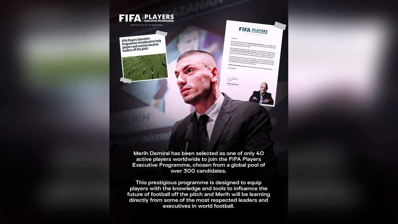 Merih Demiral, FIFA Players Executive Programına Seçilen İlk Türk Futbolcu Oldu