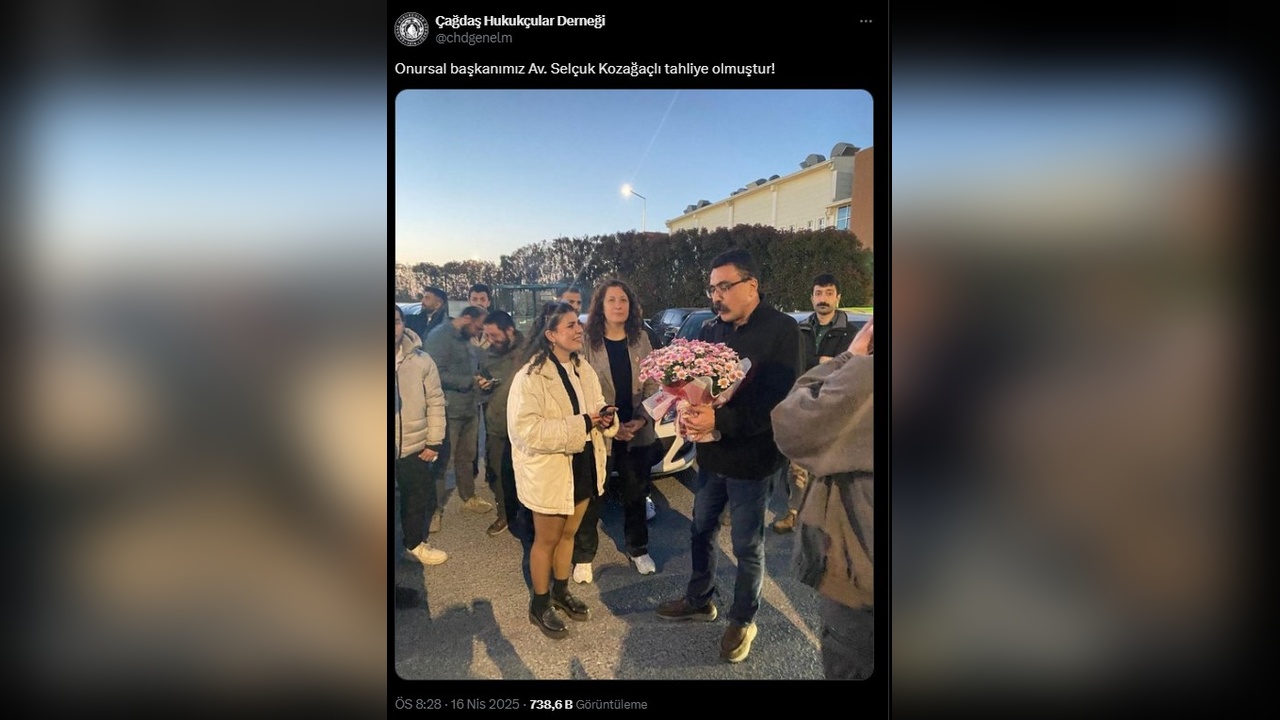 Selçuk Kozağaçlı Serbest Bırakıldı