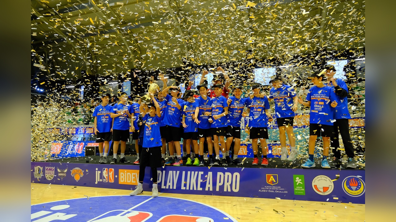 TED Ankara Koleji Jr. NBA-BİDEV Ligi Şampiyonu Oldu