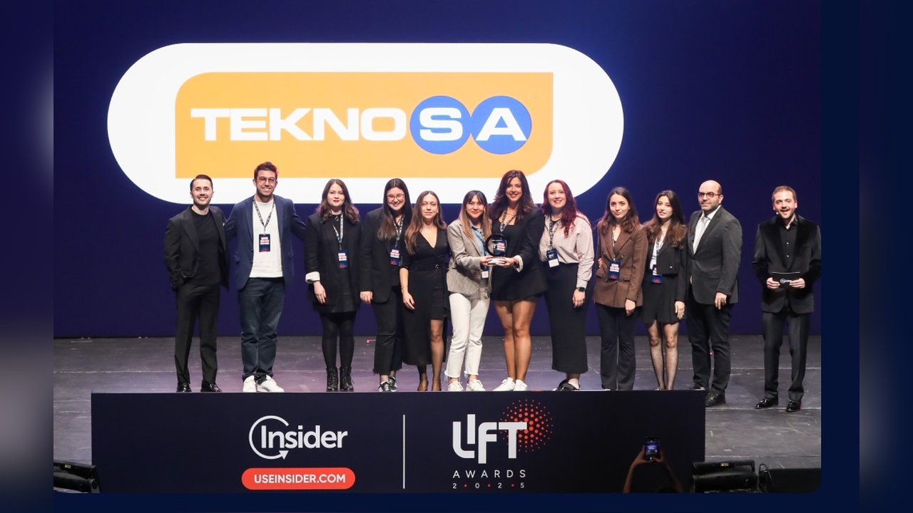 Teknosa, Lift Awards'ta En İyi Yapay Zeka Uygulamasıyla Ödüllendirildi