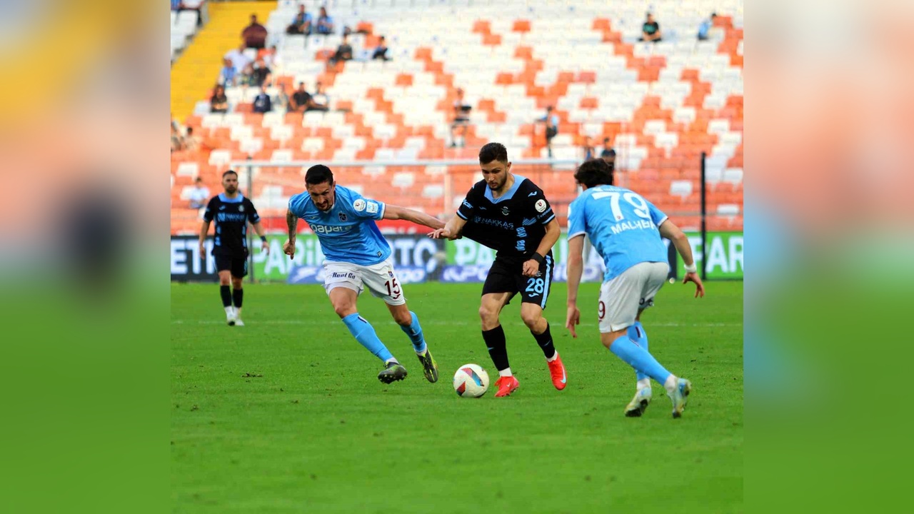 Trabzonspor, Adana Demirspor'u 1-0 mağlup etti